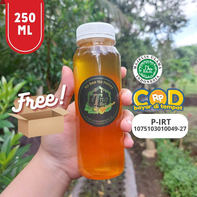 

[250ML] Madu Lebah Apis Murni Asli 100% Tanpa Campuran