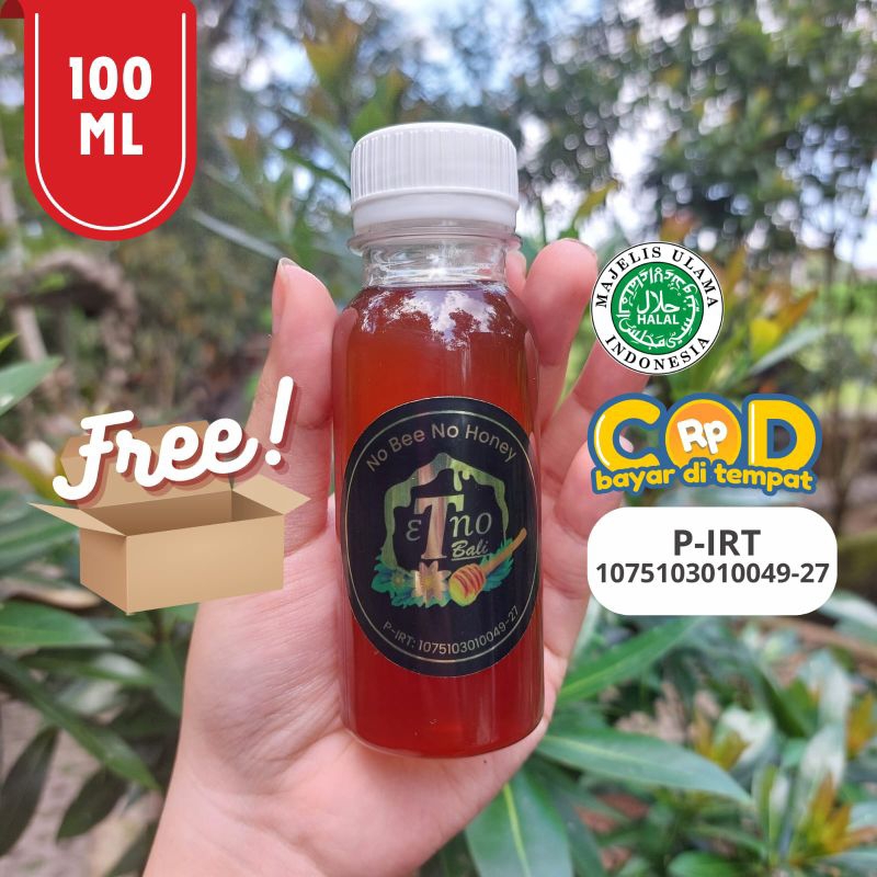 

[100ML] Madu Lebah Klanceng Kelulut Kele-kele Bali Asli Murni 100% Original Tanpa Campuran