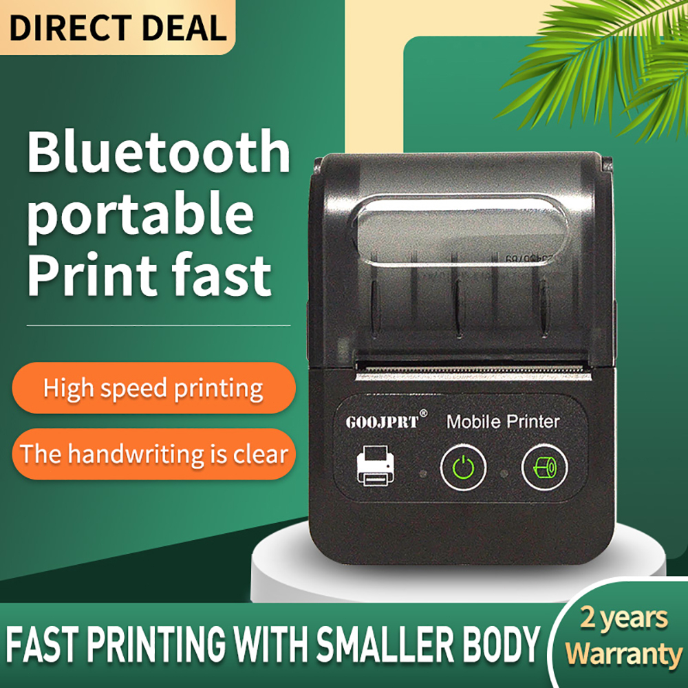 Printer Bluetooth GOOJPRT PT280 Print Struk & Resi Shopee RawBT