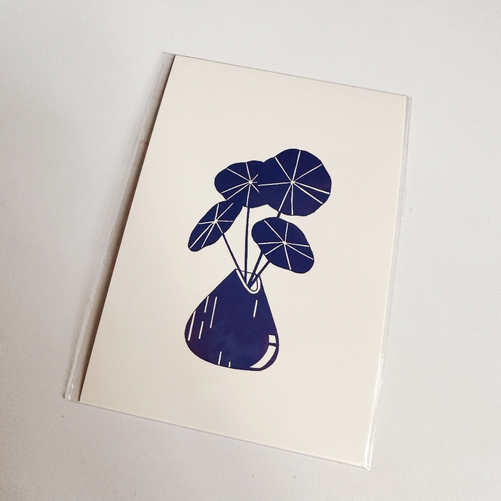

Flower Post Card - Rose Wong