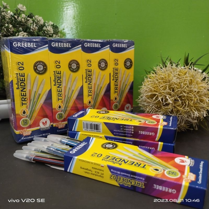 

BALLPOINT PEN GREEBEL TRENDEE 02 (1pack)