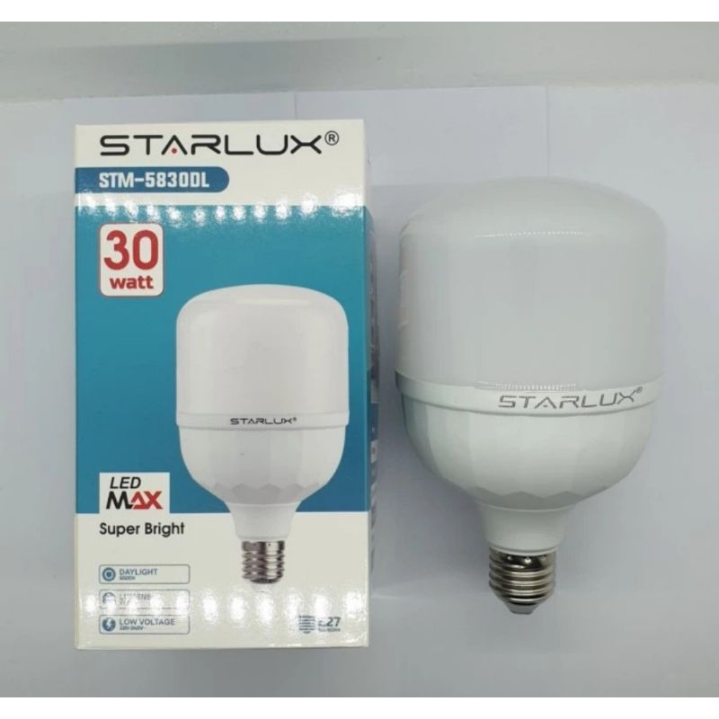Lampu Led Starlux 30 Watt Cahaya Putih Super Terang