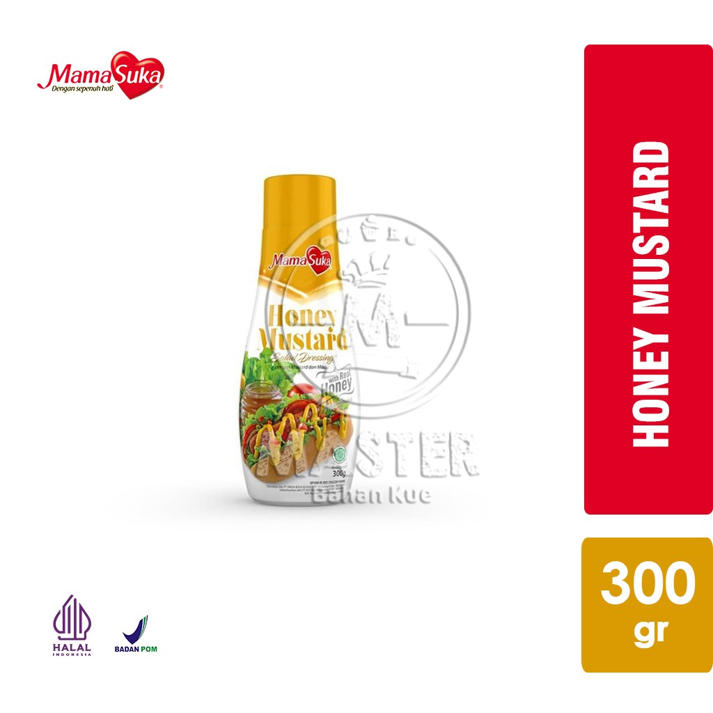 

Honey Mustard Mamasuka Saus Salad Dressing [Botol 300gr]