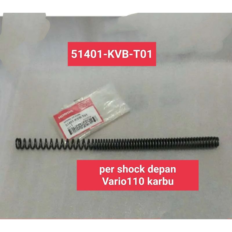 per shock depan Vario110 karbu vario tekno karbu/51401kvbt01