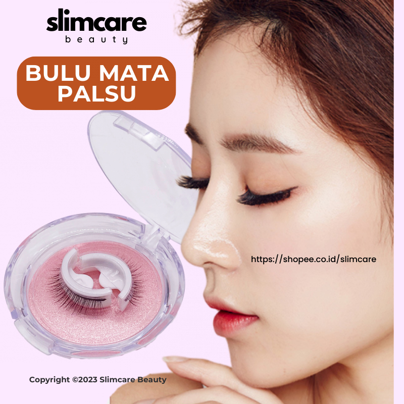 Bulu Mata Palsu 3D Magnetik Bulu Mata Magnet EyeLash Extension Natural Lentik Magnetic Hits Tanpa Le