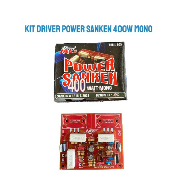 Kit Driver Power Sanken 400watt mono