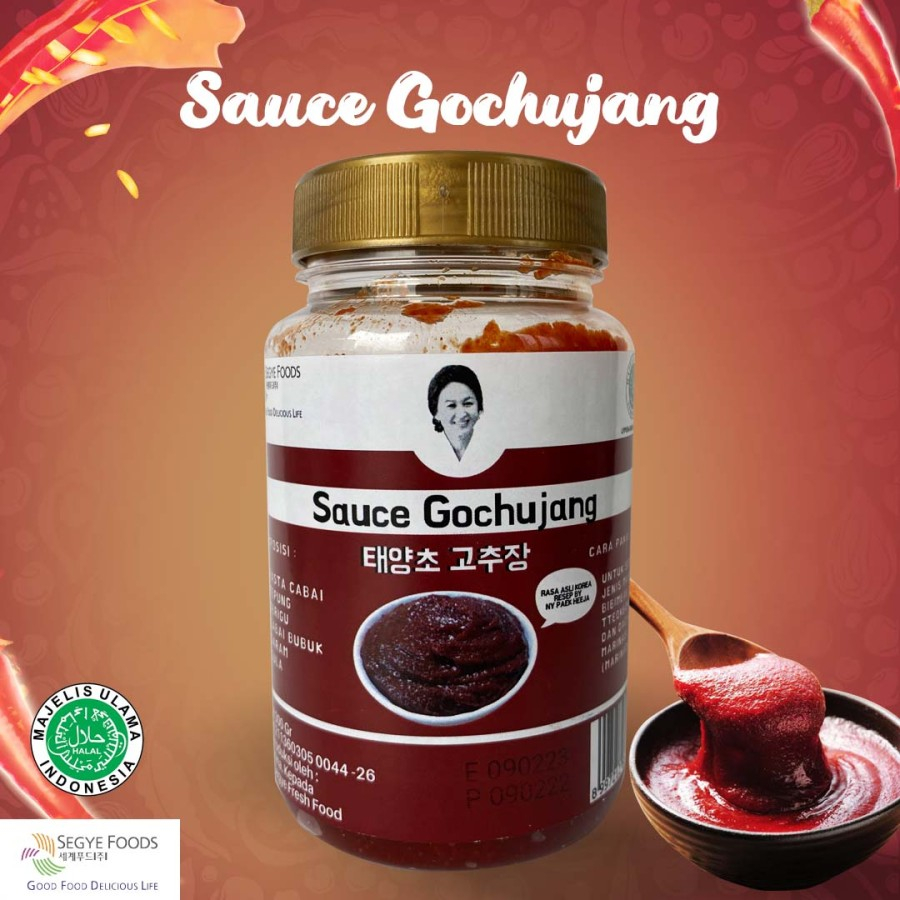 

Segye Sauce Gochujang Saus Pedas Ala Korea Halal 300g