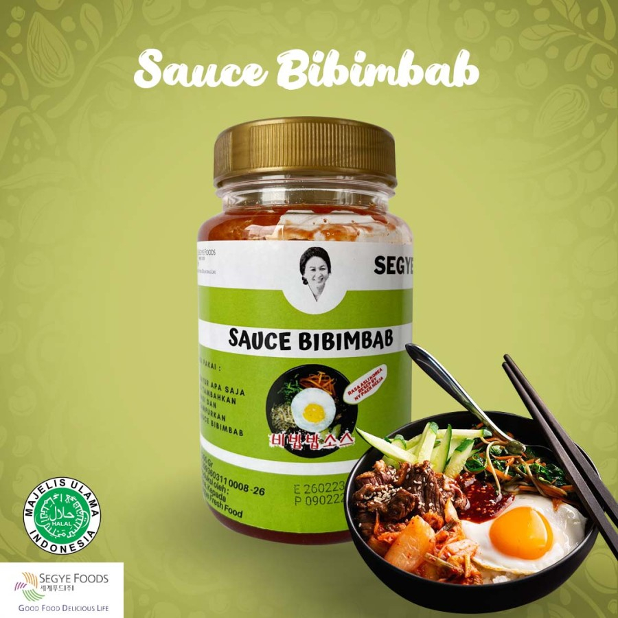 

Segye Sauce Bibimbab Saus Ala Korea Halal 300g