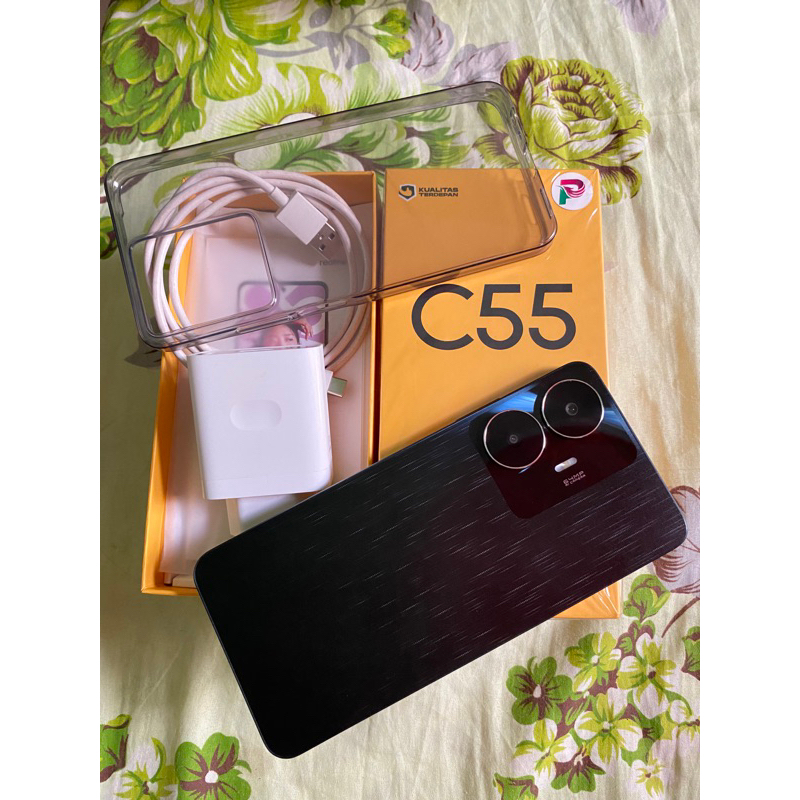 Realme c55 ram 6/128gb full set second