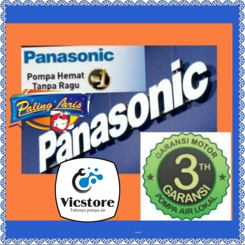 Mesin pompa air jet pump Panasonic gn 205 hx low watt 200watt auto apc