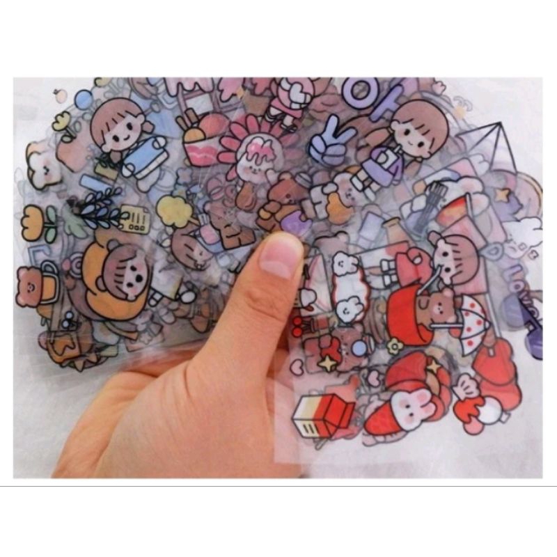 

stiker Momo perlembar