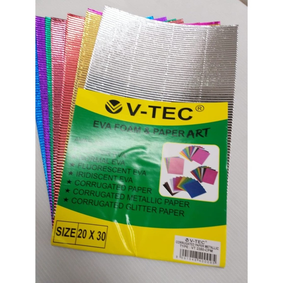 

Corrugated Metallic Paper Type VT 2380-CPM