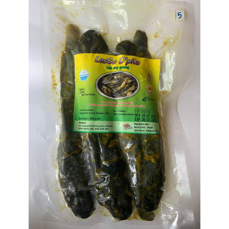 

Lele siap goreng frozen food