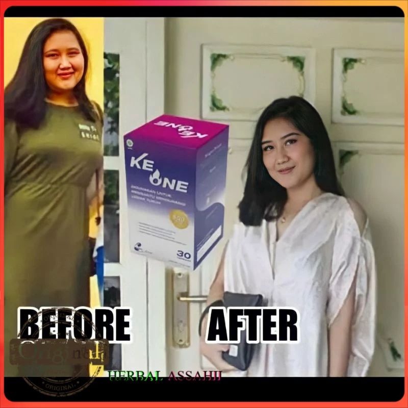 Ke One Asli - KeOne Original Obat Pelangsing Herbal - Obat Diet Penurun Berat Badan Asli