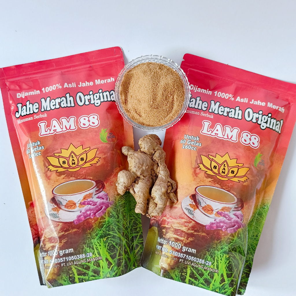 

JAHE MERAH ORIGINAL - KEMASAN 1 KG