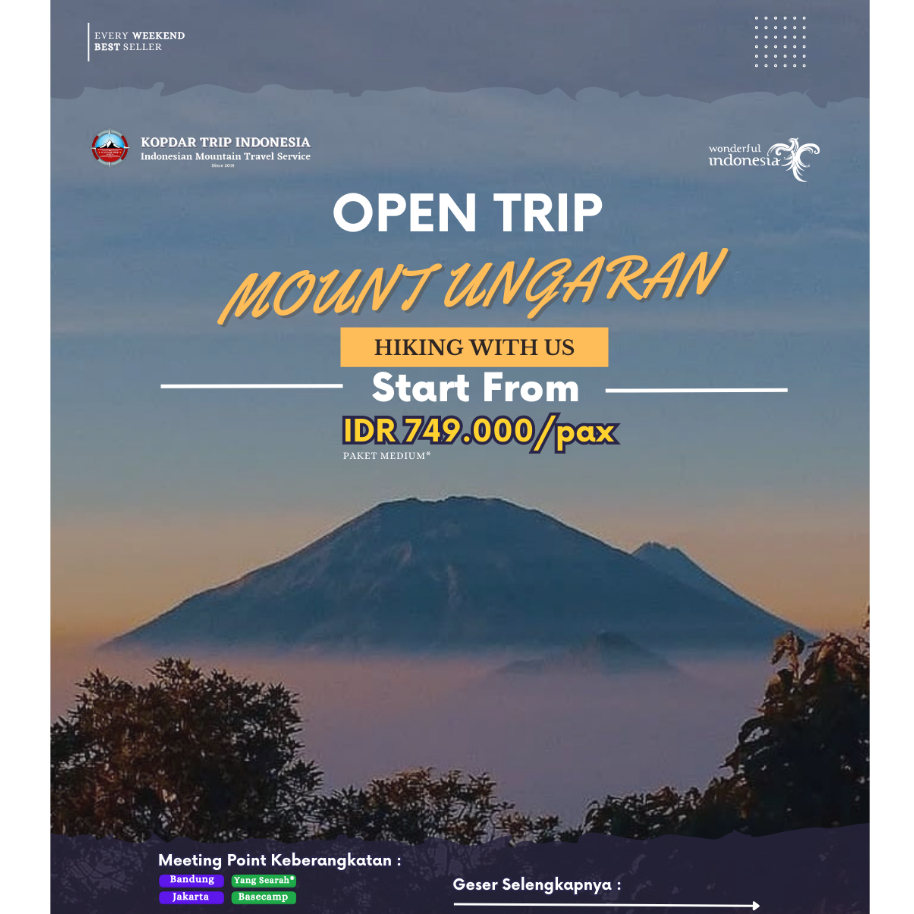 Open Trip Gunung Ungaran
