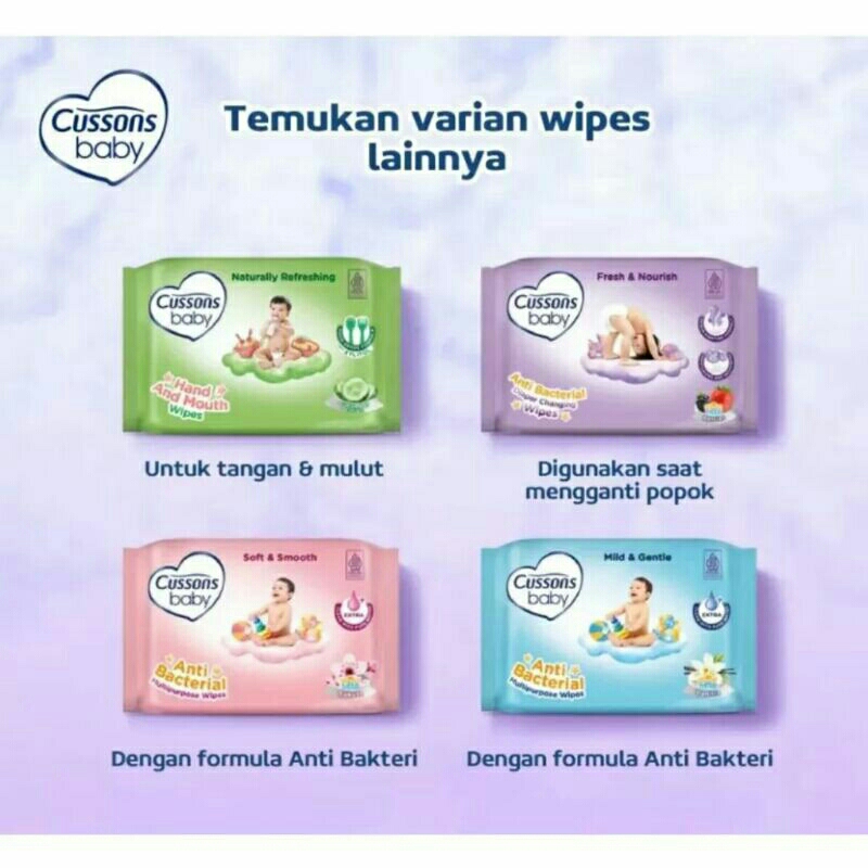 Cussons Baby Tissue Basah
