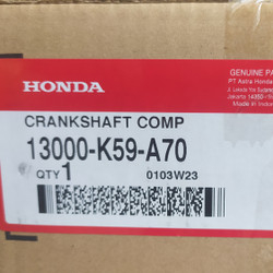 CRANKSHAFT VARIO 150 NEW 13000-K59-A70