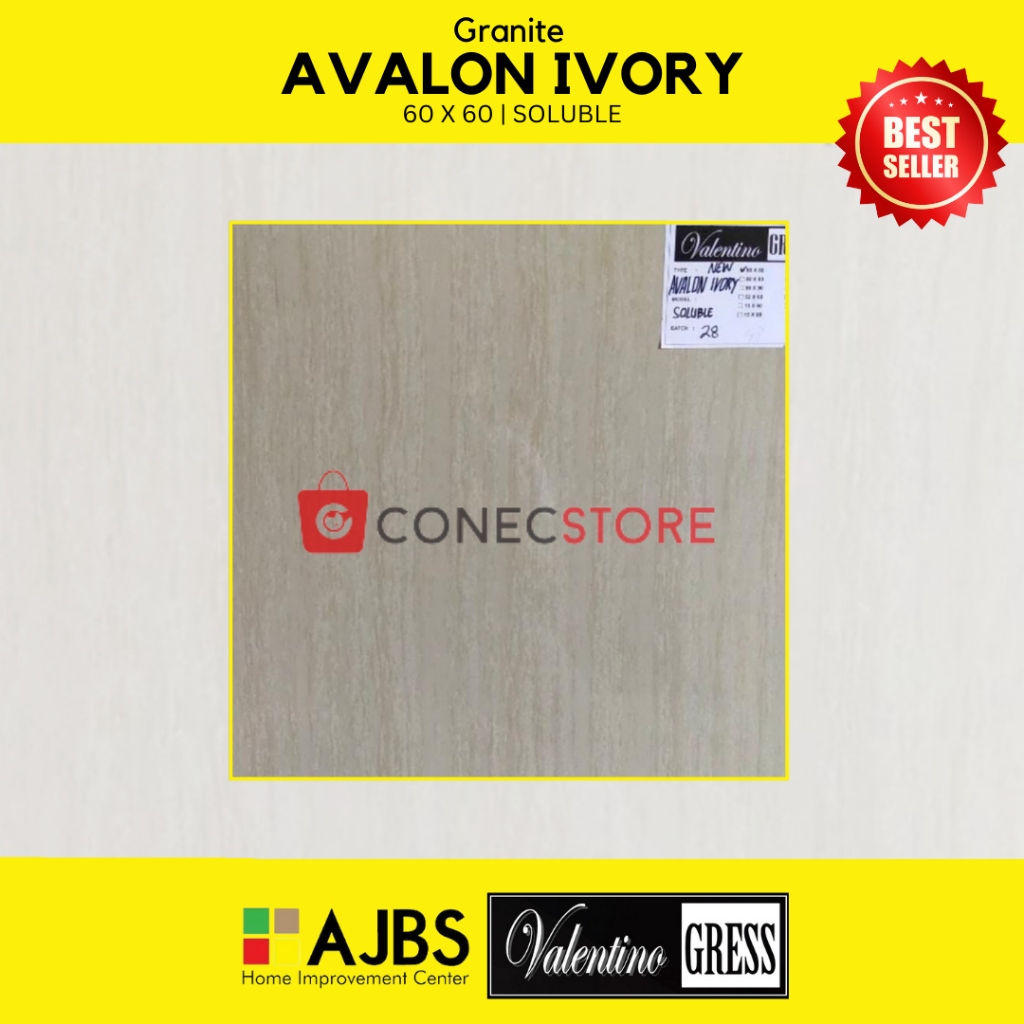 AVALON IVORY 60 X 60 VALENTINO GRESS GRANIT