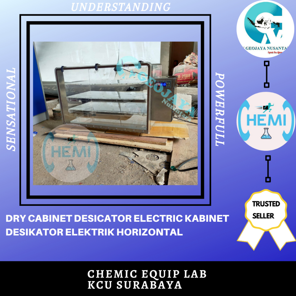 DRY CABINET DESICATOR ELECTRIC KABINET DESIKATOR ELEKTRIK HORIZONTAL