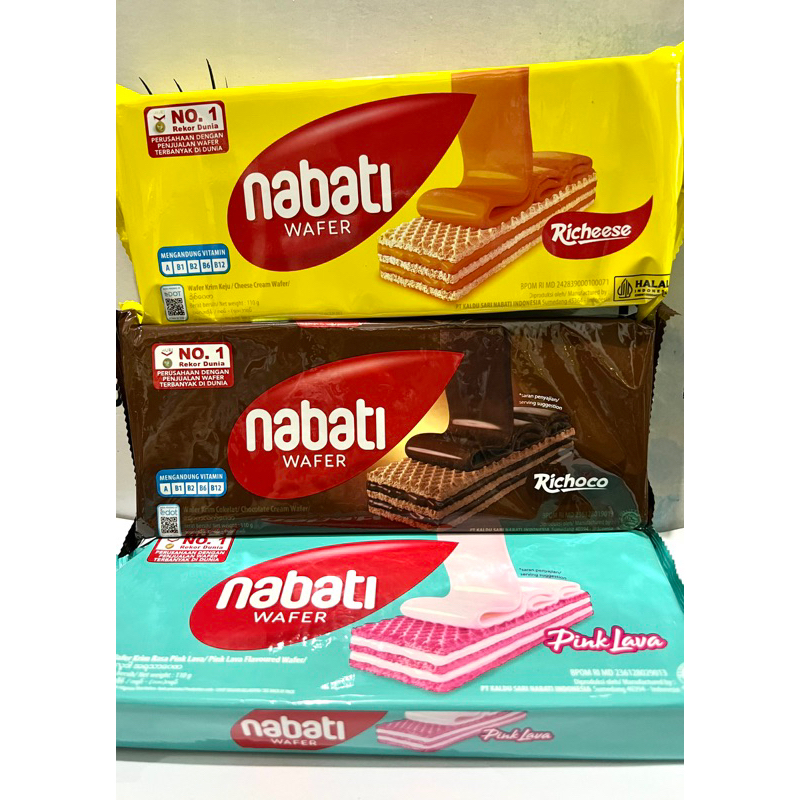 

RICHEESE NABATI WAFER 110 GR