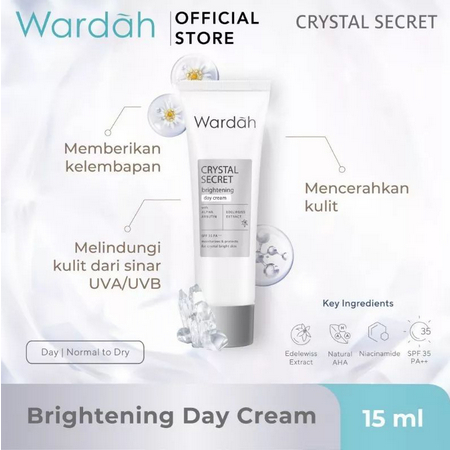 Wardah crystal secret Day Cream