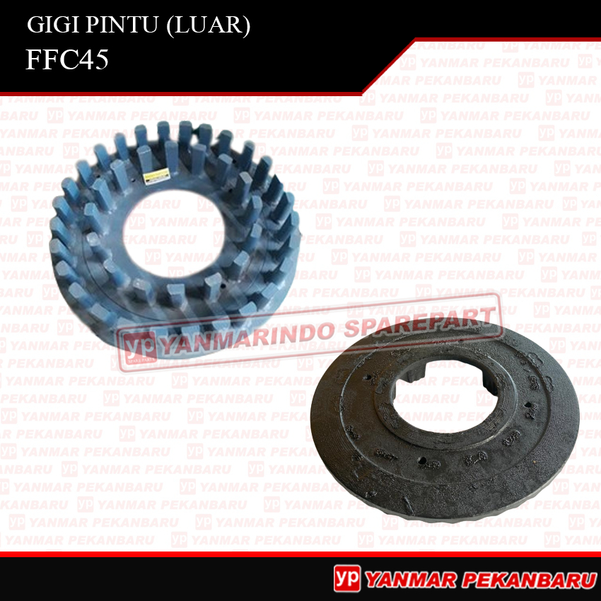 Gigi Pintu FFC 45 Lengkap Set