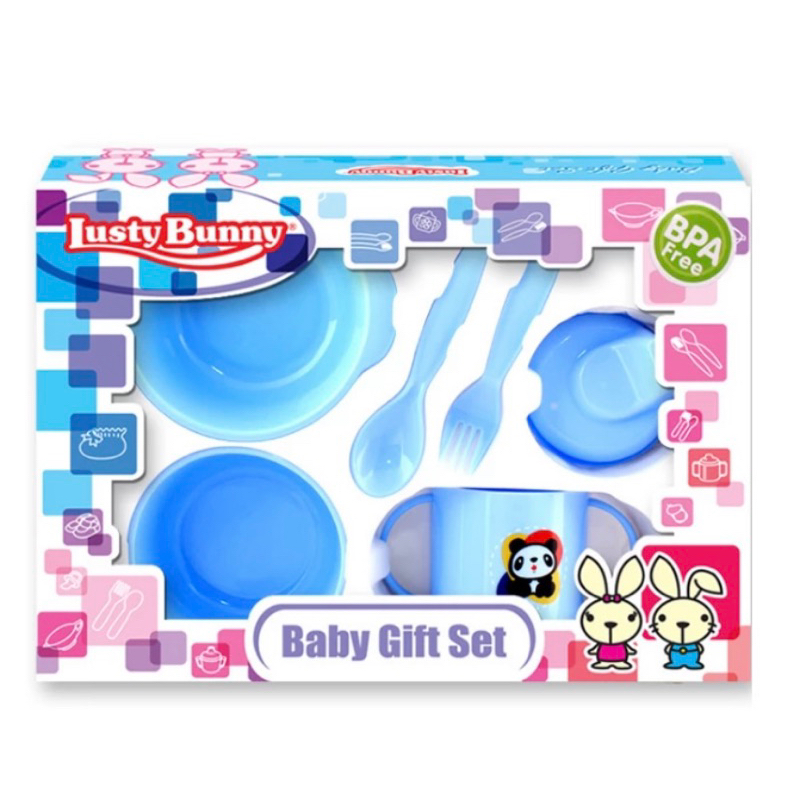 Tempat makan set lusty bunny