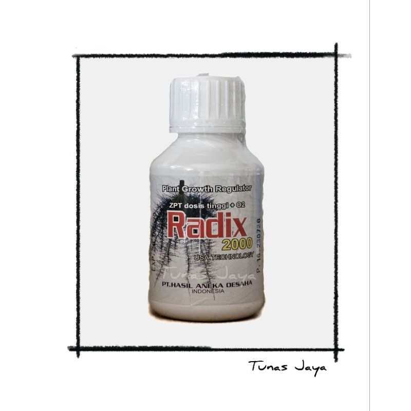 Radix 100 ml ZPT Lengkap berkualitas