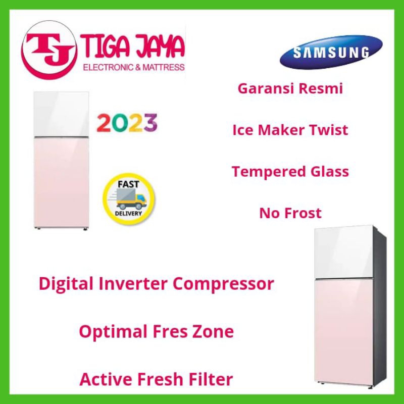 SAMSUNG RT42CB66408 KULKAS 2 PINTU AL SMART INVERTER RT42CB66408CSE RT42