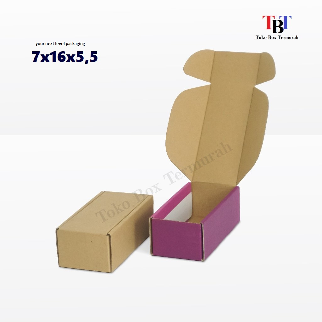 

Box 7x16x5,5 cm (tekakla) Kardus/Kardusmini/Karduskecil/Boxkecil/Karton/Kartonmini/Kemasan/...