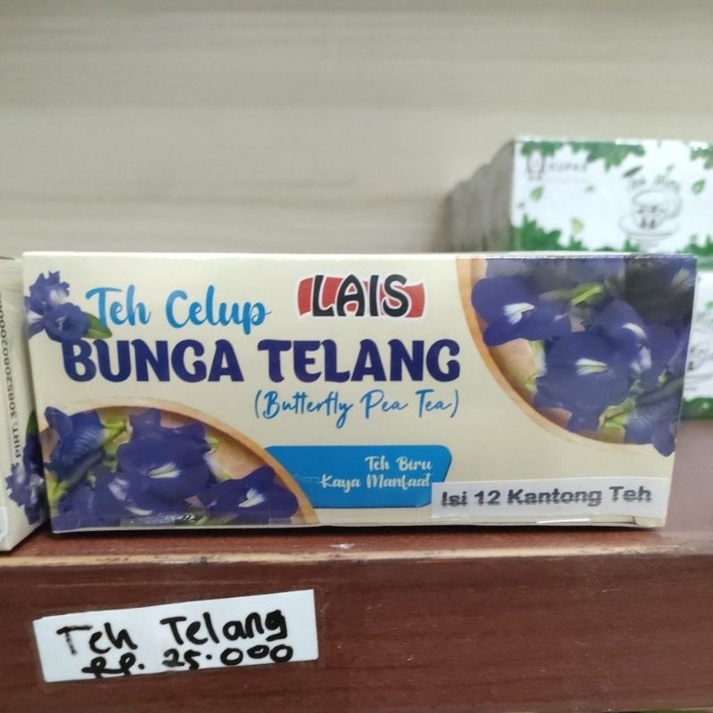 

Teh bunga telaang
