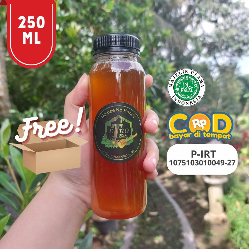 

[250ML] Madu Lebah Klanceng Kelulut Kele-kele Bali Asli Murni 100% Original Tanpa Campuran