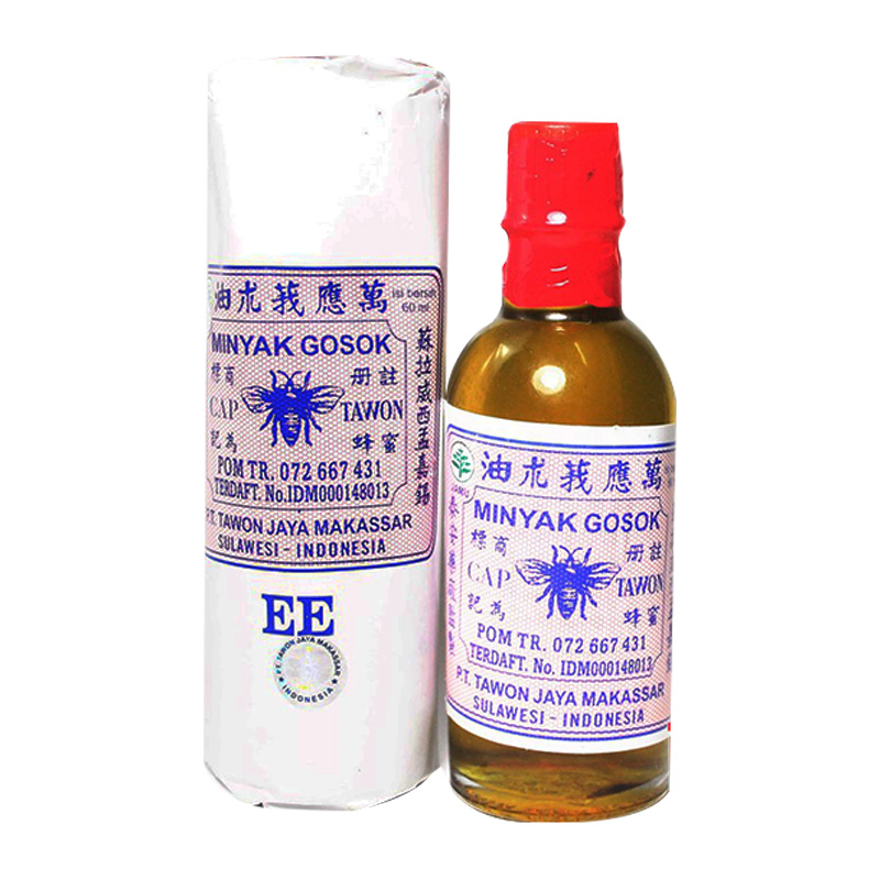 Minyak Tawon EE 60ml / Minyak Gosok Cap Tawon EE 60ml