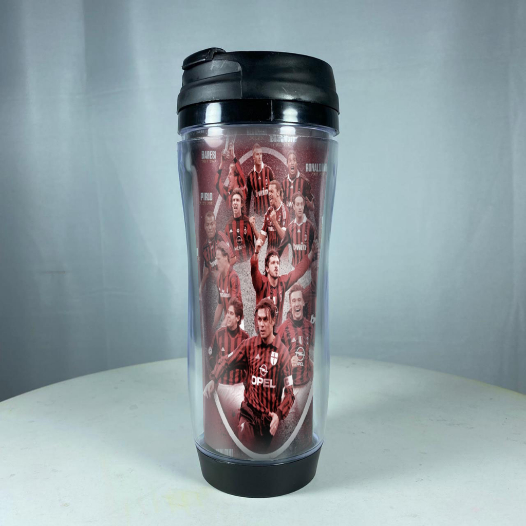 Tumbler AC Milan All Stars Legend Beckham Maldini Nesta Ronaldinho Kak