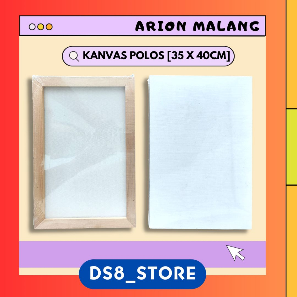 

Kanvas Lukis 35x40 cm POLOS