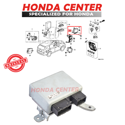 Modul Eps Unit Honda Crv Rm Gen4 2012 2013 2014 2015 39980-T0n-Q01