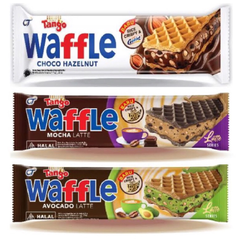 

Waffle Tango Wafer Biskuit Box Choco Hazelnut & Avocado Latte 1 box isi 12pcs @25gr