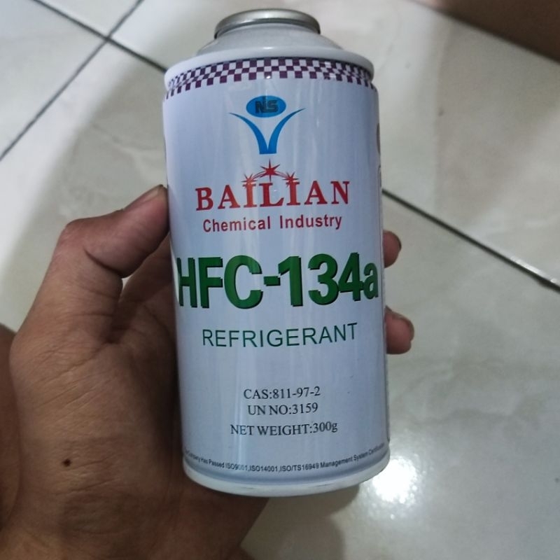 Freon Kulkas/AC MOBIL R134 a HFC/BAILIAN Netto 300 Gram Original