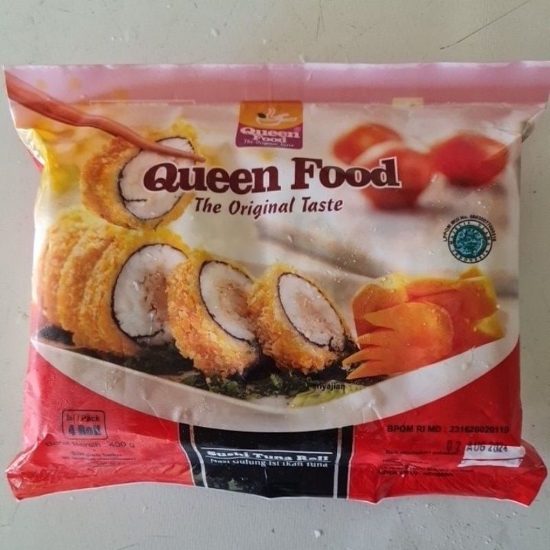 

Queen Food Sushi Tuna Roll / Nasi Gulung Isi Ikan Tuna 400gram