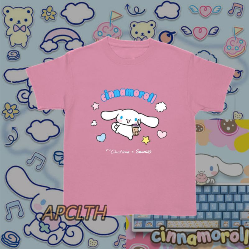 Baju Kaos Anak Cinnamoroll Kaos Anak Cinnamoroll