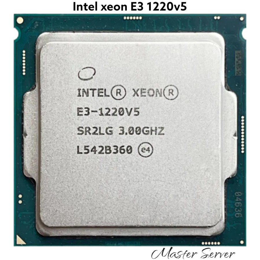 Intel Xeon E3-1220 v5 Quad Core 3.0GHz Skylake LGA 1151 Dell T30 R230