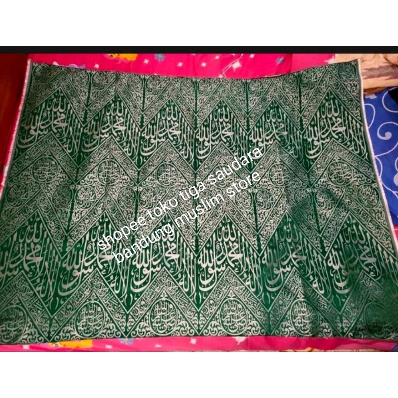 Original Kiswah makam Rasulullah 12 kalimah besertifikat