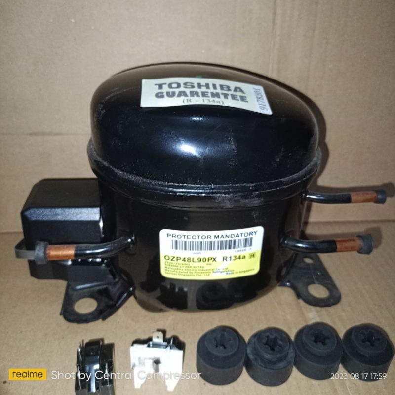 Kompresor Kulkas ⅙pk atau Kulkas 2 Pintu - Toshiba