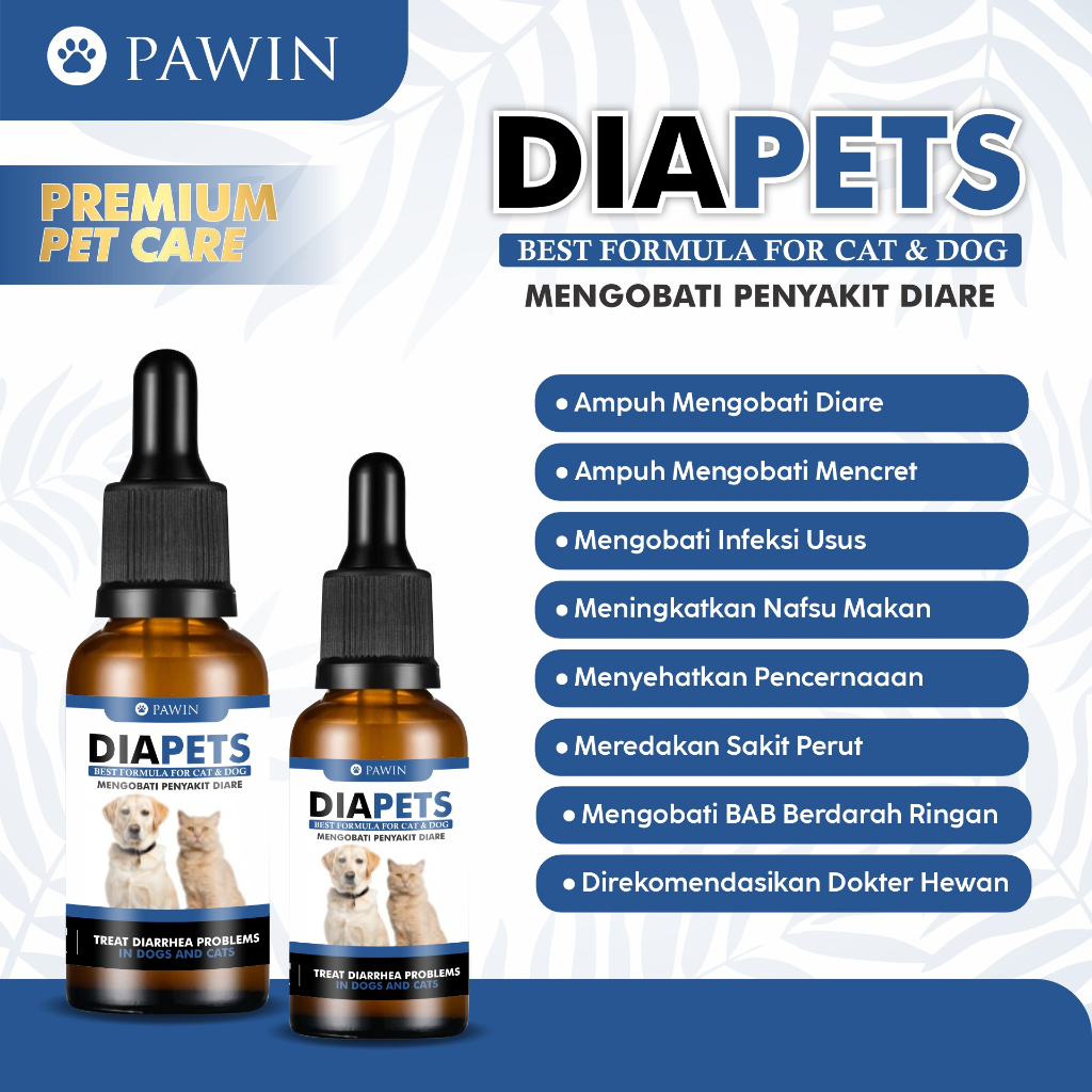 

23bagusmenshop - Obat Diare Mencret & Muntah Anjing Kucing Cair 10ml Terbukti Ampuh