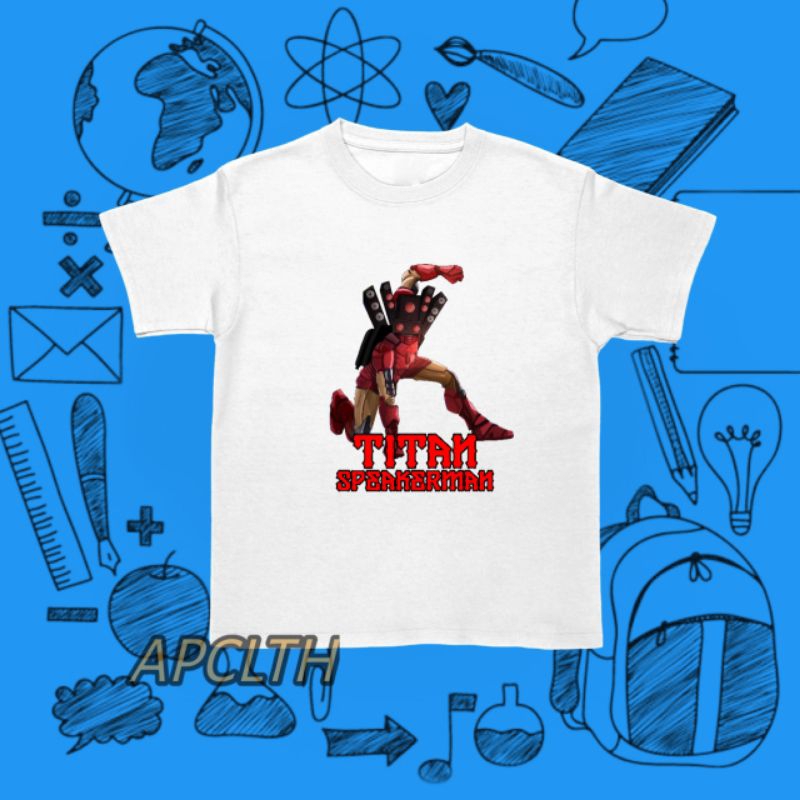 Baju Kaos Anak Titan Speakerman Kaos Anak