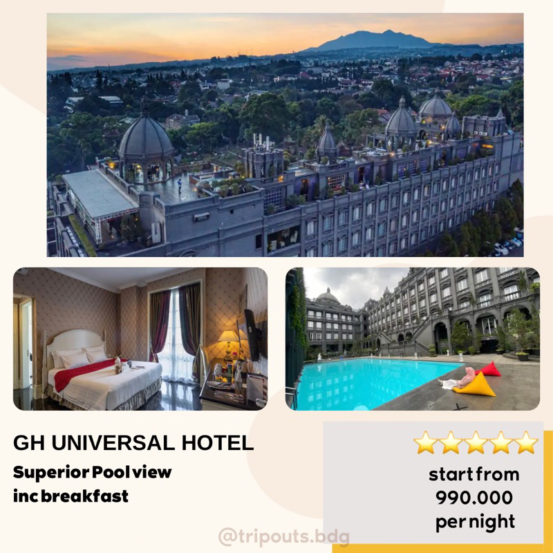 voucher hotel GH Universal bandung