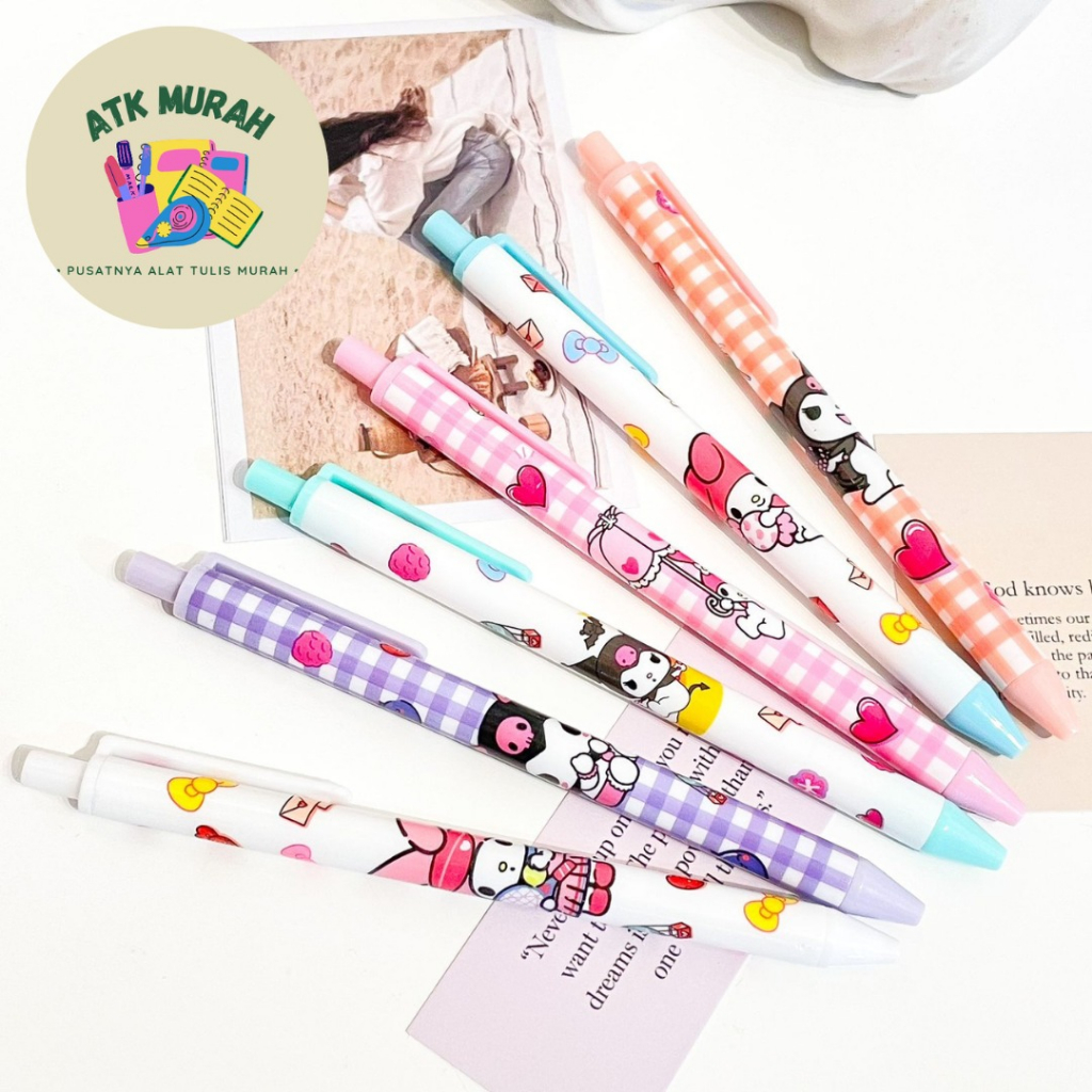 

PULPEN CETEK SANRIO V3 TERBARU ALAT-ALAT SEKOLAH AESTHETIC COD LUCU IMUT KADO UNIK TERMURAH SOUVERNIR