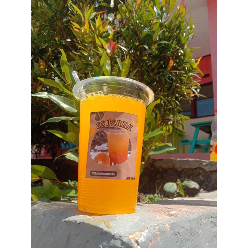 

ES JERUK PERAS Minuman dengan jeruk asli kaya akan nutrisi dan menyegarkan!!