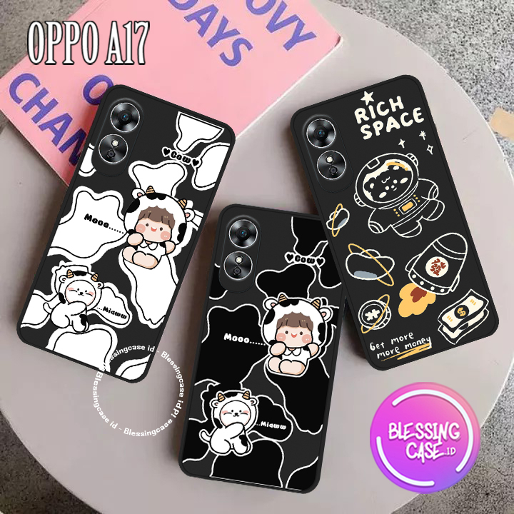 [SPM-02] Softcase Casing Oppo A17  casing Oppo A17 pelindung kamera Oppo A17 softcase Oppo A17 Case Oppo A17 Case Oppo A17 Kesing Oppo A17